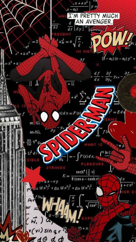 Marvel Phone Wallpaper, Spiderman Comic Art, Spiderman Wallpaper, سبونج بوب, Miles Spiderman, Image Spiderman, Seni Pop, Spaider Man, Spiderman Theme