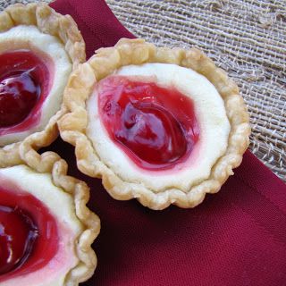 Cherry Cream Cheese Tarts – Rumbly in my Tumbly Cherry Tart Recipe, Cream Cheese Tarts, Cream Cheese Tart, Cherry Cream Cheese Pie, Tart Cherries Recipes, Cherry Pie Filling Recipes, Cherry Cream Cheese, Recipe With Cream Cheese, Cheesecake Tarts