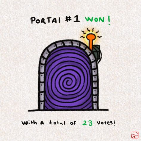 🎉 Exciting News!✨ The votes are in for the portal design of my comic book zine series! 📚🌟 Portal #1 has won with 23 votes across my social platforms. 🏆 Thank you for your outstanding support and participation! I am looking forward to using this design in my comic! Stay tuned for more comic-related votes and updates! Scroll to see the original sketches of both portals! ➡️ • • • • [Comics, art, illustration, D&D, dungeon master, portal, Indie comics, kidlit art, sci-fi, adventure, solar punk] ... Portal Illustration, Kidlit Art, Solar Punk, Indie Comics, Portal Design, Indie Comic, The Portal, I Am Looking, Comics Art