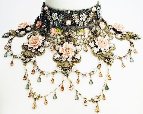 Michal Negrin, Bridal Choker, Gowns Prom, Ball Gowns Evening, Baroque Style, Ball Gowns Prom, Ball Gown Dresses, Fantasy Jewelry, Fantasy Clothing