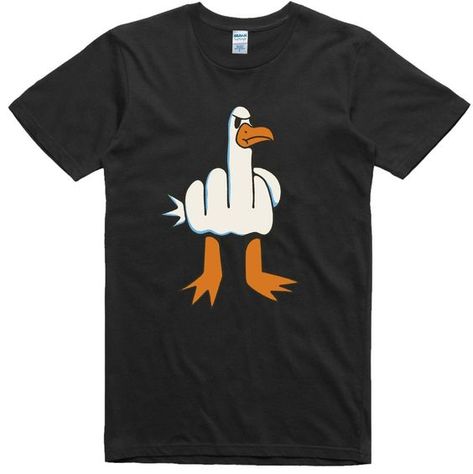 Mens Funny T-Shirt Rude Seagull Design Regular Fit 100% Cotton Tee - Kittyband Fashion T shirt #tshirt t-shirt #t_shirt t shirts #tshirts t-shirts #t_shirts T shirt design #tshirtdesign T-shirt designs #t_shirtdesign T shirts designs #tshirtsdesigns 4.246 Cheap Funny T-shirt With Custom Print, Cheap Funny Shirt With Graphic Design, Funny Tee Shirts Hilarious, Cool Cheap T-shirt With Funny Print, Cheap Customizable Funny T-shirt, Cheap Men's T-shirt With Funny Print, Cheap Funny Shirt For Fans, Cheap Funny T-shirt For Sports Events, Cheap Funny Shirt For Spring