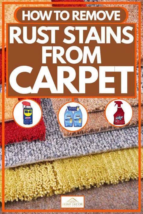 Counter Laundry Room, Remove Rust Stains, Boat Carpet, Deep Cleaning House, Stain Remover Carpet, Removing Carpet, Rust Remover, Remove Rust, How To Clean Rust