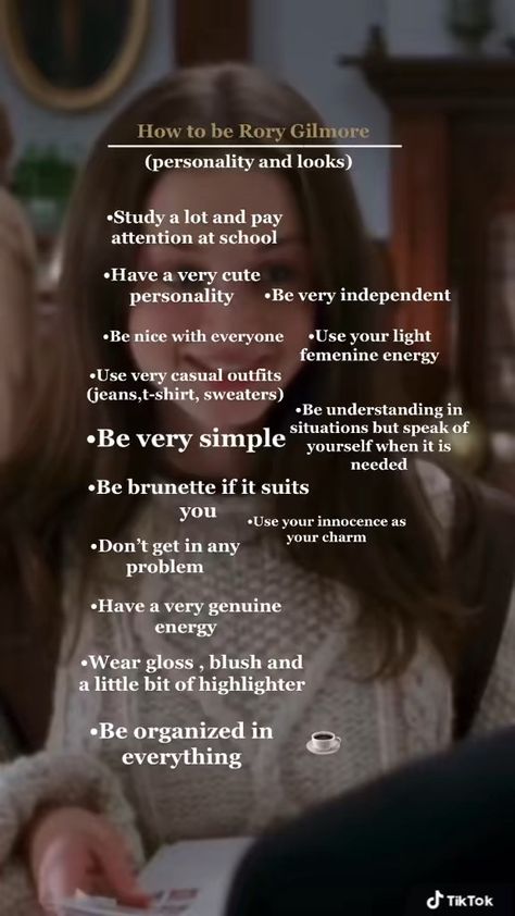 Guide To Be Rory Gilmore, Rory Chilton Aesthetic, How To Be Rory Gilmore Aesthetic, Rory Gilmore Inspired Morning Routine, How To Feel Like Rory Gilmore, How To Romanticize School Like Rory Gilmore, Rory Gilmore Lipgloss, Rory Gilmore Night Routine, Rory Gilmore Routine List