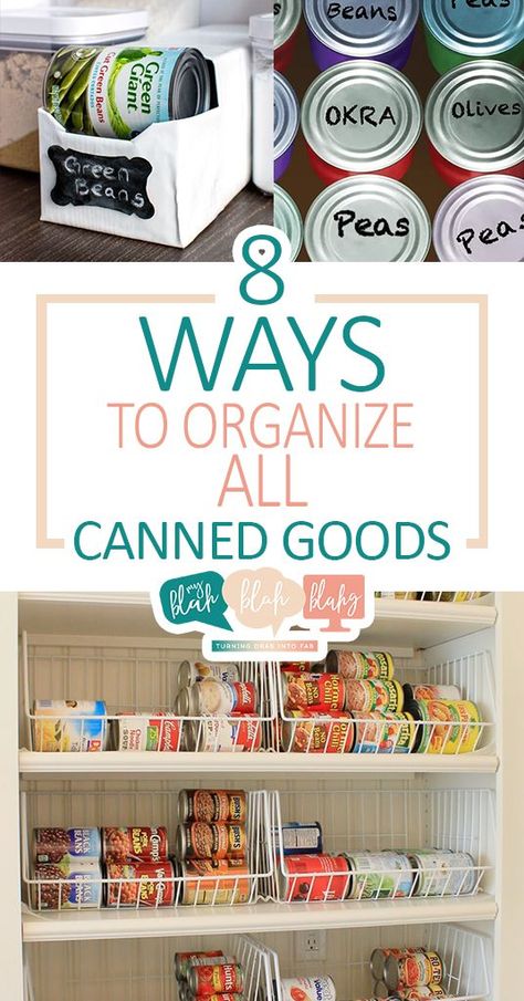 Deep Pantry Organization, Deep Pantry, Deep Closet, Diy Pantry Organization, Ocd Organization, Small Pantry Organization, Organized Pantry, Pantry Makeover, Canned Goods