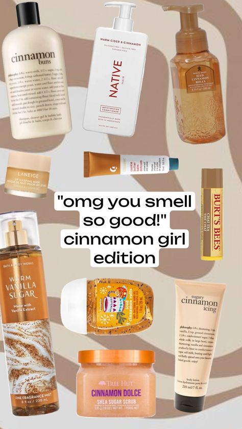 #cinnamon #cinnamongirl #smellgood #scent #perfume #aesthetic #cute #cinnamongirl #cinnamongirlaesthetic #cinnamonroll #beauty #selfcare #skincare #itgirl #bathandbodyworks #cinnamonbun Ice Hair, Perfume Aesthetic, Selfcare Skincare, Scent Perfume, Skincare Inspiration, Skin Care Tutorial, Sally Beauty, Moisturizing Conditioner, Effective Skin Care Products