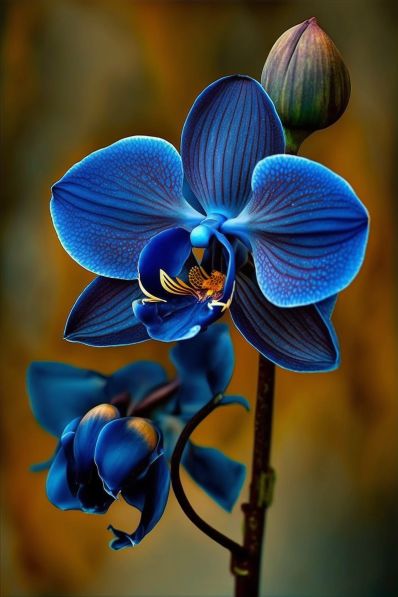 Blue Flower Wallpaper, Strange Flowers, Rare Orchids, Blue Orchids, Unusual Flowers, Flower Therapy, Flower Art Images, Beautiful Flowers Pictures, Orchid Flower