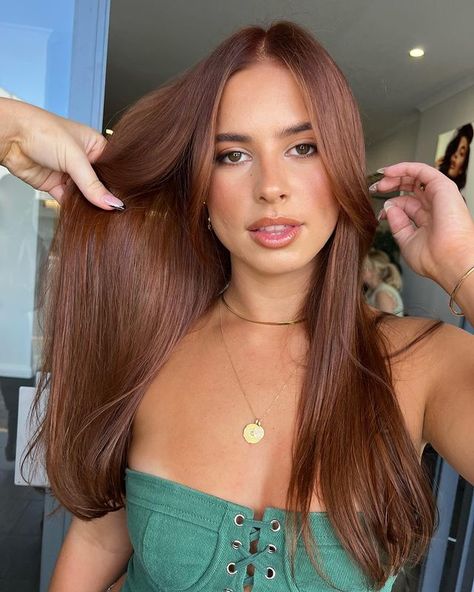 Copper Brown Hair Color, Copper Hair Dark, Copper Brown Hair, Red Hair Inspo, Brown Hair Looks, Brown Hair Inspo, Ginger Hair Color, Red Brown Hair, Copper Hair Color