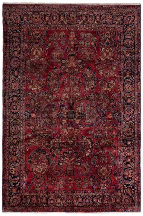 Size: 348x246 cm A Persian Sarouk rug is a from the Markazi Province in Iran. Sarouk (also Saruk, Sarough, Saruq) rugs are woven in the village of Saruk and also in the city of Arak and surrounding countryside. They are know for their brilliant quality - lasting decades of wear. This is what makes them among the bestselling of all Persian rugs. They are made from a tough wool, using a Persian knot. They mostly come in traditional floral designs. Origin Iran Province Persian Sarouk (Antique) Pile Persian Style Home Interior Design, Middle East Rugs, Persian Rug Apartment, Dark Persian Rug, Arabian Rug, Persian Rug Aesthetic, Arabian Rugs, Persian Interior Design, Jasmine Tookes Instagram