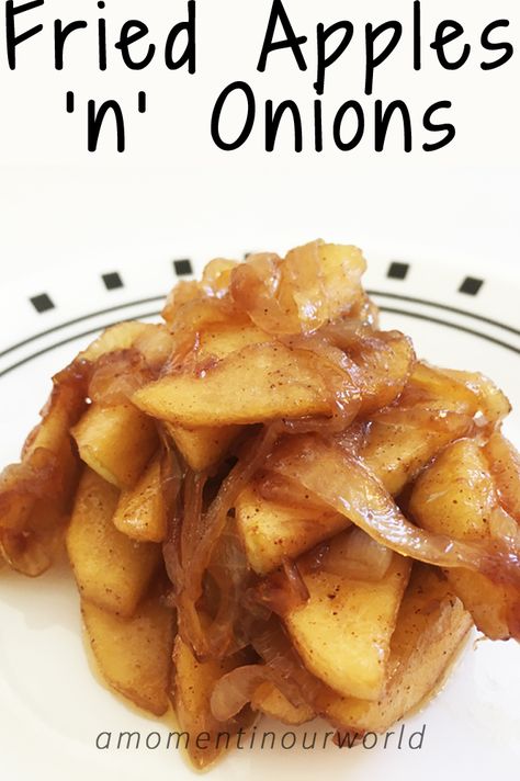 Recipe For Apples, Sauted Apples, Apples And Onions, Farmer Boy, Roasted Apples, Fried Apples, Cooked Apples, Laura Ingalls Wilder, Amish Recipes