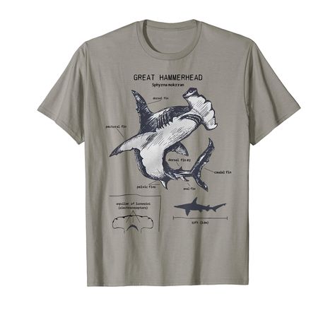 PRICES MAY VARY. Great White Shark Anatomy apparel, Shark apparel, Nautical, Scientific Illustration, Shark Lover apparel, and Shark Wildlife anatomical designed to spark conversation. Great Tee for surfers, dads, fishermen, and granddads. Lightweight, Classic fit, Double-needle sleeve and bottom hem Shark Apparel, Cool Shirts For Boys, Shark Anatomy, Shark Clothes, Shark Shirts, Shark Stuff, Groovy Clothes, Tee Shirt Outfit, Cool Clothes