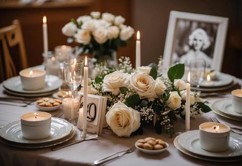 Celebrate a diamond milestone with these unique and heartfelt 60th wedding anniversary ideas. Make this special day one to remember! 60th Wedding Anniversary Ideas, 60th Wedding Anniversary Party Ideas, Anniversary Party Centerpieces, Wedding Anniversary Party Ideas, Wedding Anniversary Ideas, 60 Anniversary, Anniversary Party Ideas, 60th Anniversary Parties, Head Table Backdrop