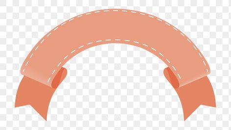 Transparent Label, Peach Ribbon, Banner Png, Transparent Labels, Ribbon Png, Ribbon Banner, Clipart Free, Free Clip Art, Png Transparent