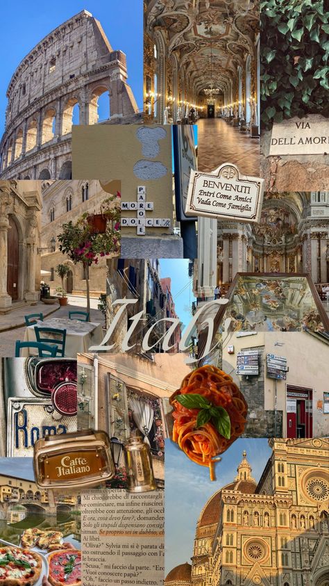 Italian Background Aesthetic, Europe Mood Board, Wallpaper Iphone Italy, Travel Wallpaper Travel Wallpaper Aesthetic, Around The World Aesthetic, Italy Vision Board, Italy Wallpaper Iphone, Europe Aesthetic Wallpaper, Italy Mood Board