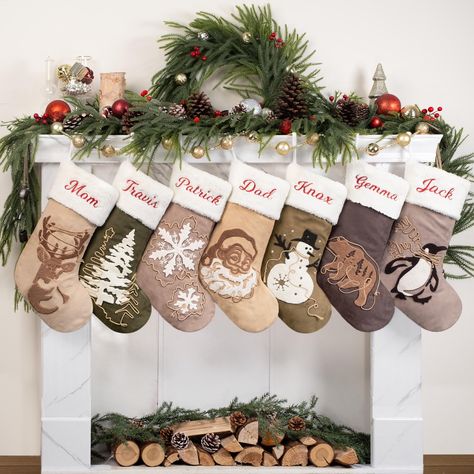 Farmhouse christmas stockings