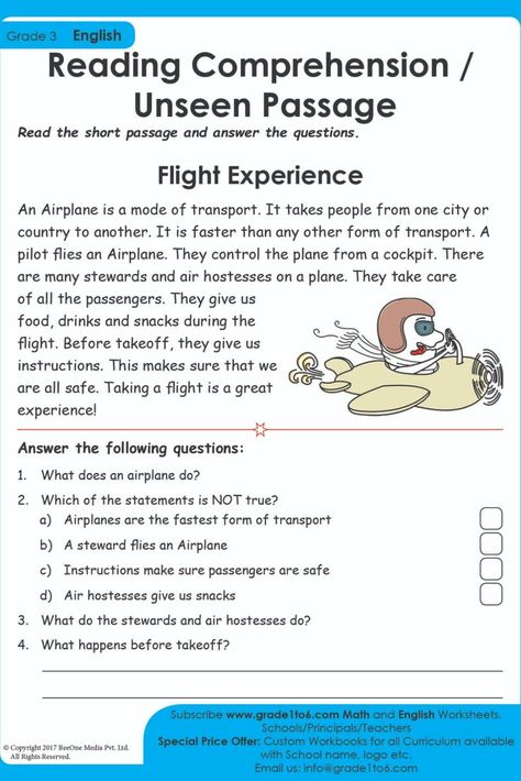 This Unseen Passage for Class 3 English features important passages with questions and answers and have been designed based on the latest CBSE NCERT syllabus Subscribe to www.grade1to6.com for just $25 a year to get 6000 plus Maths and English worksheets for Grade 1 to Grade 6 #mathworksheets #schoolprincipals #englishworksheets Passage Writing For Grade 3, Cbse Class 3 English Worksheet, Unseen Passage For Grade 1, Passage With Questions And Answers, Comprehension For Class 3 With Answers, Unseen Passage In English Class 4, Comprehension Passage For Grade 3, Unseen Passages For Grade 2, Unseen Passage For Class 1