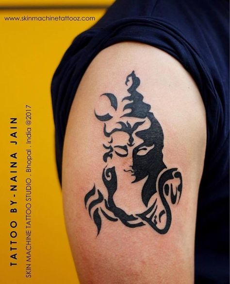 Bholenath Tattoo, Lord Shiva Tattoo, Hindu Tattoos, Trishul Tattoo Designs, Mahadev Tattoo, Hindu Tattoo, Polynesian Tattoos, Pictures For Home, Om Tattoo