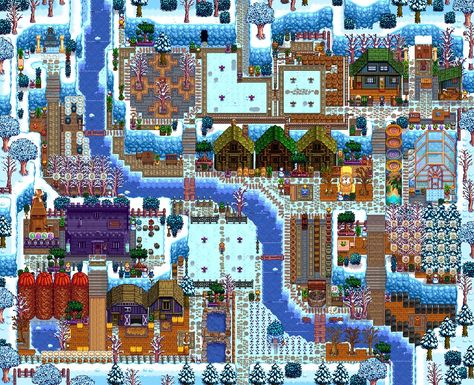 Stardew Valley Hilltop, Hilltop Farm Layout, Hill Top Farm, Stardew Farms, Stardew Valley Layout, Stardew Valley Farms, Top Farm, Farm Layout, Year 3