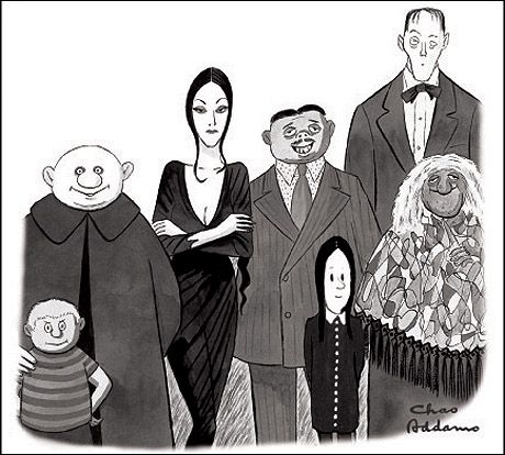 Original Addams Family, Addams Family Cartoon, Addams Family Characters, Addams Family Musical, Family Sketch, Charles Addams, Gomez Addams, Daryl Hannah, Carolyn Jones