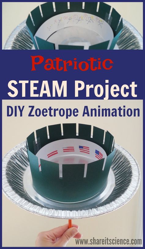 Diy Zoetrope, Zoetrope Animation, Project Science, Steam Projects, Stem Lesson, Math Activities For Kids, Science Engineering, Steam Activities, Science Project