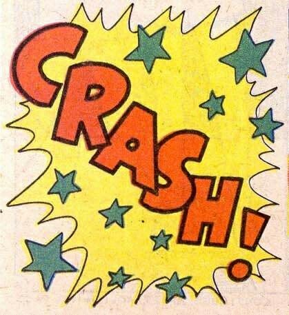 Crash! Super Hero Typography, Comic Book Typography, Nuclear Art, Collage Board, Comic Book Panels, Retro Comic, Art Style Inspiration, Comic Panels, Vintage Labels