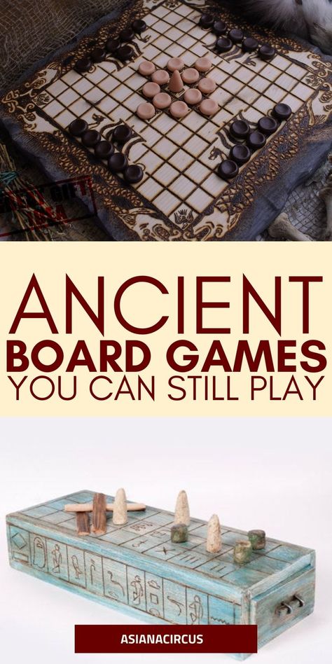 Explore ancient board games from around the world and learn about the oldest board games still played today. Try the most fun and gorgeous oldest board games for kids and adults who love unique party games. Games From Around The World, Chinese Board Games, Ancient Games, Easy Party Games, Medieval Games, Old Board Games, Night Games, Strategy Board Games, Games Diy