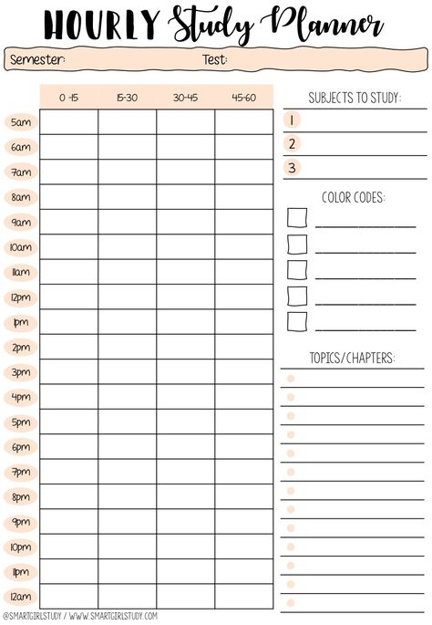 Daily Time Table Planner Printable, Time Table Aesthetic Printable, Hourly Study Planner Printable, Study Timetable Template Aesthetic, Study Outline Template, Study Plans Schedule, How To Create A Study Timetable, Monthly Study Planner Printable, Study Time Table Template