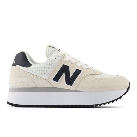 New Balance Women's 574+ New Balance Shoes Platform, New Balance Shoes Womens, Women’s New Balance, Platform New Balance, Best New Balance Shoes, Cute New Balance Shoes, New Balance Shoes 574, New Balance 574 Rugged, Shoes Sneakers New Balance