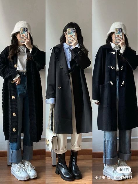 Top 15 Chic & Aesthetic Winter Travel Outfits – The Ultimate Guide | Winter Fashion & Travel Fashion Outfits | Outfits Para Europa En Invierno | Winter Trip Outfit Korean Winter Jackets Women, Winter Ulzzang Outfits, Japan Winter Style Women, Korean Fashion Long Coat, Airport Outfit Winter Korean, K Fashion Winter Outfits, Cold Casual Outfit Winter Fashion, Korean Winter Coats Women, Layered Coats Winter Outfits