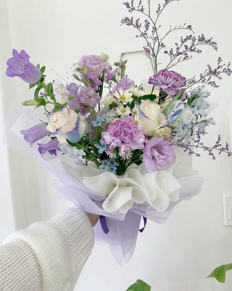 Purple Flower Bouquet, Lilac Bouquet, Flower Boquet, Spring Floral Arrangements, Purple Bouquet, Boquette Flowers, Prom Flowers, Bouquet Gift, Flowers Bouquet Gift