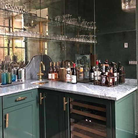 Bar Wall Design, Butler Pantries, Bistro Shelving, Waterworks Kitchen, Bar Renovation, Whiskey Room, Home Wet Bar, Galley Kitchen Design, Wine Closet