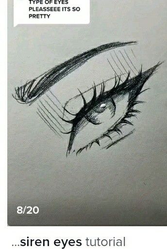 Eyes Female Reference, Female Eye Drawing Reference, Anime Eyes Drawing Female, Eyes Looking To The Side Reference, Siren Face Drawing, Siren Eyes Drawing Reference, Anime Siren Eyes, Drawing Siren Eyes, How To Draw Siren Eyes Step By Step