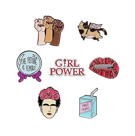 Feminist Enamel Pins, Cute Enamel Pins, Pins For Backpacks, Enamel Pin Funny, Feminist Pins, Bee Pin, Cat Call, Packing Kids, Backpack Pins