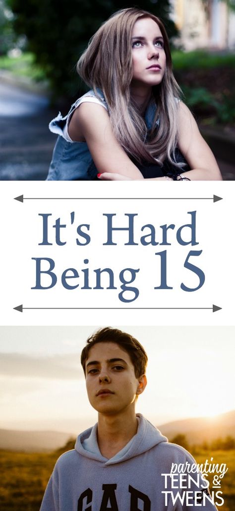 It's Hard To Be 15. #teens #tweens #parenting #kids #motherhood #adolescents  via @sunshineandhurricanes Raising Teenagers, Parenting Girls, Parenting Boys, Parenting Teenagers, Parenting Articles, Better Parent, Parenting 101, Parenting Books, Christian Parenting