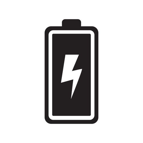 Phone Battery Icon, Full Battery Icon, Battery Logo Design, Battery Illustration, Battery Tattoo, Battery Logo, Battery Icon, Icon Template, Cross Tattoo For Men