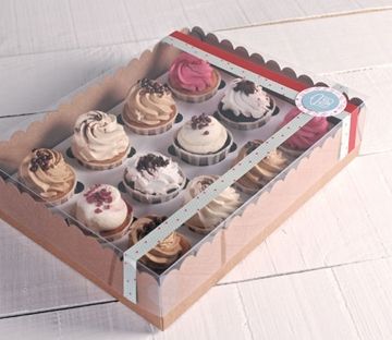 Cupcake Sampler Boxes, Cupcake Box Decoration Ideas, Cupcakes Packaging Ideas, Cupcake Box Ideas, Cupcake Gift Box Ideas, Cupcake Packaging Ideas, Cupcake Boxes Packaging, Bakery Boxes Packaging, Box Cupcakes