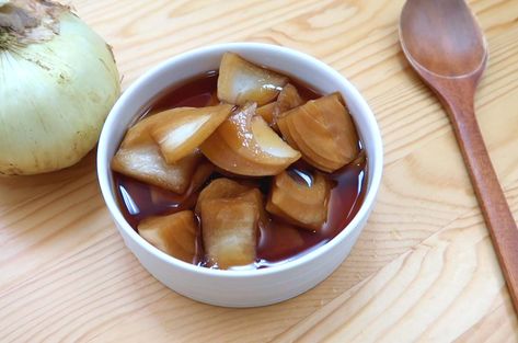 Korean Pickled Onion.  In Korea, we call it Yangpa Jjangajji (양파 장아찌). This recipe is one of the simpler ones - a nice stepping stone into the world of Korean pickles. Skip to Recipe This tradition of pickling has been an integral part of Korean cuisine. During the old days, locals would get together to pickle the leftovers from a harvest. After all, this was the only way to eat vegetables through the long, frigid winters.  In modern times, there is no need to do this anymore. But every year, my Crispy Pickles Recipe, Pickled Onion, Korean Side Dishes, Korean Chicken, Korean Cooking, Pickled Veggies, Korean Dishes, Pickled Vegetables, Onion Recipes