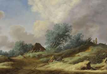 Salomon van Ruysdael (Naarden 1600/02-1670 Haarlem) Dutch Landscape, Dutch Art, Nature Museum, Dutch Golden Age, Dutch Painters, European Paintings, Cool Landscapes, Outdoor Art, Old Master