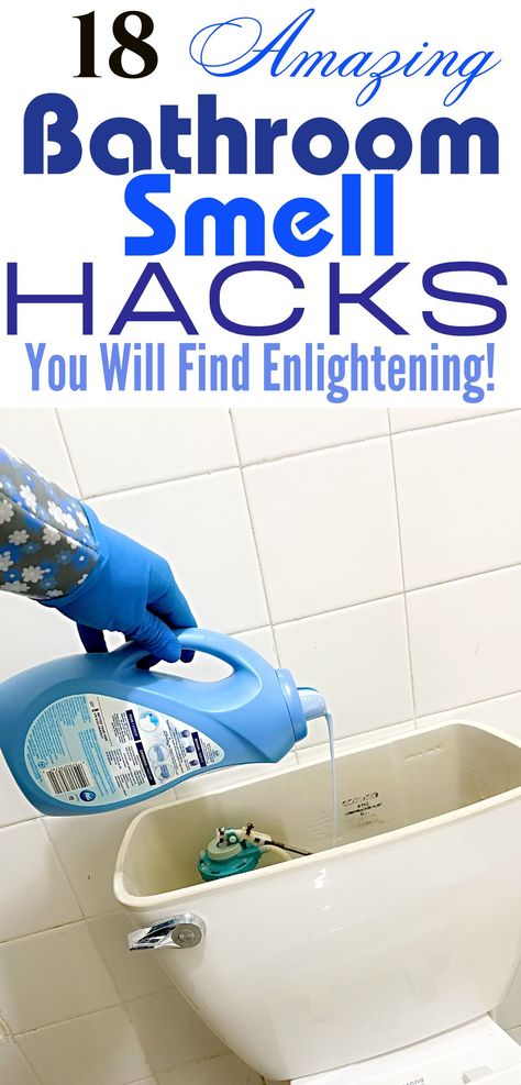 Transform your bathroom into a fragrant haven with these 18 aromatic hacks! 🛁🌸 Delve into natural solutions, DIY fresheners, and clever practices that keep your restroom smelling delightful. Bathroom Smell Hacks, Bathroom Hacks, Easy Cleaning Hacks, Diy Cleaning Solution, Homemade Cleaning Solutions, Diy Cleaning Hacks, Bathroom Smells, Bathroom Cleaning Hacks, Household Cleaning Tips