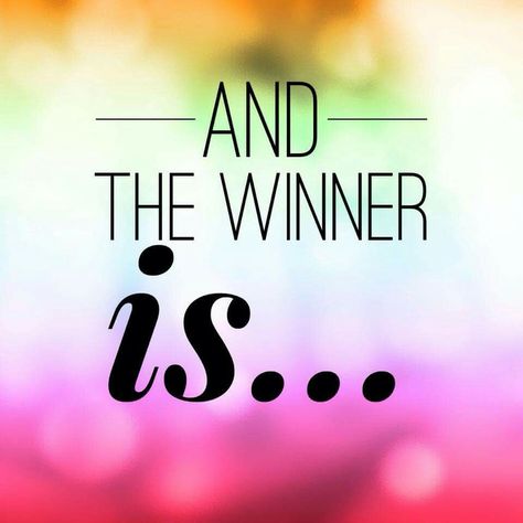 Winner is... Body Shop At Home, Interactive Posts, Photography Jobs, Facebook Party, Usborne Books, Giveaway Winner, Online Parties, Pure Romance, Online Photography