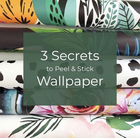 Wanna hear a secret? How about THREE secrets 😉...about peel-and-stick wallpaper?! 🤩 By all means, read on! #MUSEWallStudio #peelandstickwallpaper #wallpaper #removablewallpaper #bestwallpaper #homedecor Removable Wallpaper For Renters, Newest Gadgets, Wallpaper Textured Walls, Peal And Stick Wallpaper, Wallpaper For Small Bathrooms, Closet Wallpaper, Wallpaper Accent Wall Bathroom, Sticky Wallpaper, Peel N Stick Wallpaper