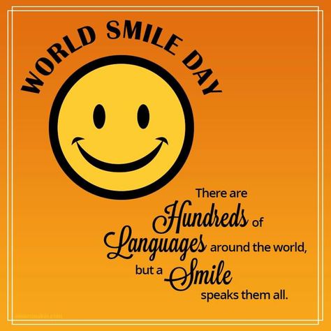 National Smile Day, Smile World, Smile Day, World Smile Day, Body Shop At Home, Special Needs Students, Avon Brochure, Smile Everyday, Perfect Smile