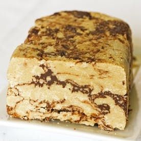 Make Your Own Marble Halva Recipe - Jamie Geller Jordanian Recipes, Jewish Baking, Halvah Recipe, Halva Recipe, Eurovision Party, Greek Pastries, Messianic Judaism, Jewish Cuisine, Hanukkah Food