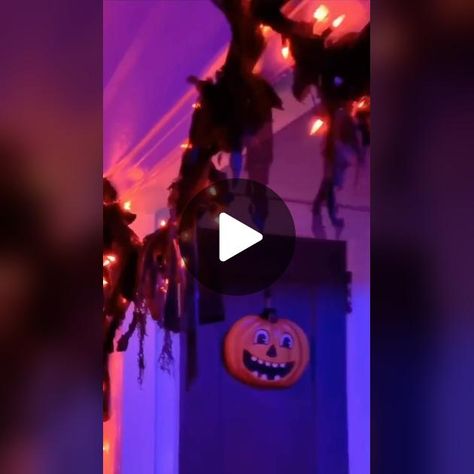 TikTok · craftylumberjacks Diy Halloween Garland, Halloween Garland, Creepy Halloween, Halloween Deco, Halloween Ideas, Halloween Diy, Twitter Card, Twitter Image, Halloween