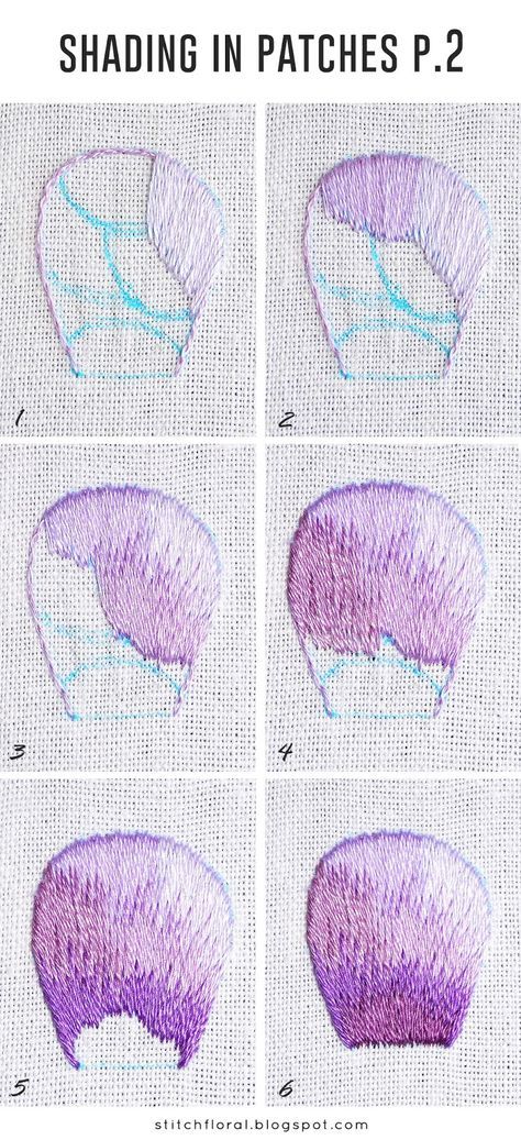 Needlepainting tips part 5: shading in patches #embroidery #handembroidery #stitch #tutorials #needlework Patches Tutorial, Patches Embroidery, Pola Bordir, Crewel Embroidery Kits, Embroidery Stitches Tutorial, Pola Sulam, Learn Embroidery, 자수 디자인, Silk Ribbon Embroidery