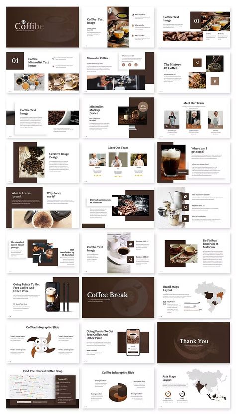 This modern and minimalist template is perfect for creating a stunning presentation about your coffee business. With its clean design and easy-to-use features, you can easily create a presentation that will impress your audience. Try it Font Love, Coffee Presentation, Modern Fonts Free, Minimalist Coffee, Minimalist Font, Powerpoint Layout, Powerpoint Free, Coffee Brand, Powerpoint Template Free