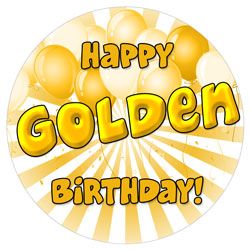 Golden Birthday Golden Jubilee Birthday, Happy Golden Birthday, Birthday Wishes For Men, Happy Birthday Writing, Happy Birthday Princess, Golden Jubilee, Balloons Birthday, Birthday Quotes Funny, Golden Birthday