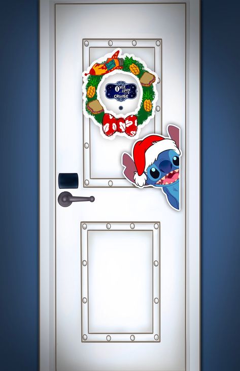 #etsy shop Once Upon A Cruise Disney Inspired Very Merry Cruise Christmas Lilo And Stitch Holiday Art Disney Magnets -For Door Decorating! https://etsy.me/3Dqdkqa #disneycruise #disneymagnet #stateroommagnet #disneyfamilymagnet Christmas Disney Door Decorating Contest, Disney Magnets For Cruise, Disney Cruise Christmas Door Decorations, Christmas Lilo And Stitch, Disney Magnets, Disney Cruise Door Decorations, Cruise Disney, Disney Cruise Door, Disney Wonder