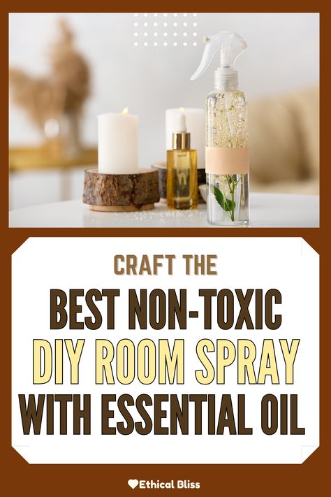 Experience the magic of the Best Non-Toxic DIY Room Spray with Essential Oils at Ethical Bliss. Create your bespoke air freshener with our homemade recipes, and marvel at the fresh, clean scents wafting in your spaces. Find out how today! Homemade Deodorizer Spray, Diy Room Freshener, Non Toxic Diy, Room Spray With Essential Oils, Essential Oils Witch, Sprite Recipe, Sustainable Yard, Diy Deodorant Spray, Homemade Bathroom Cleaner