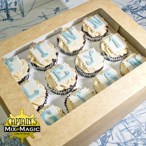 3oz Buttercream Frosted Cupcakes with preset Fondant letters on squares. Fondant Letters, Frosted Cupcakes, Magic Cake, Cupcake Frosting, Buttercream Frosting, Cake Art, Butter Cream, Fondant, Meant To Be