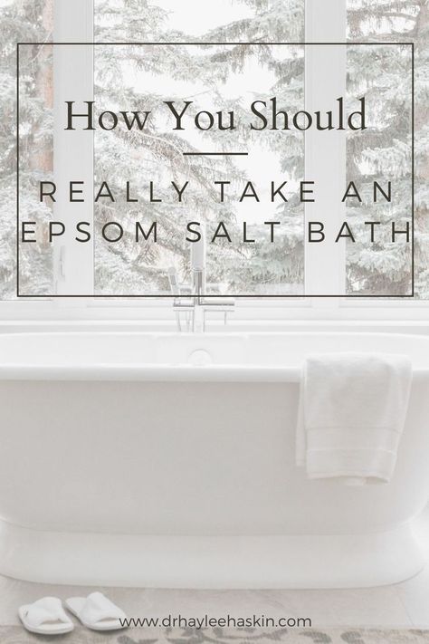 Learning how you should really take an epsom salt bath is the first step to utilizing epsom salts to support your health and wellness. Epson Salt Bath, Epsom Salt Uses, Epson Salt, Epsom Salt Bath, Salt Bath, Epsom Salt, Bath Salts, First Step, Health And Wellness